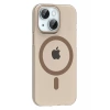 Apple iPhone 14 PC Blank Magsafe Kapak - Çöl Titanyum