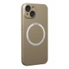 Apple iPhone 14 Plus Kılıf Jack Magneticsafe Lens Silikon - Gold