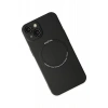 Apple iPhone 14 Plus Kılıf Jack Magneticsafe Lens Silikon - Siyah