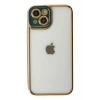 Apple iPhone 14 Plus Kılıf Liva Lens Silikon - Yeşil