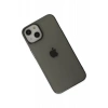 Apple iPhone 14 Plus Kılıf Pc Sert Şeffaf Kapak - Siyah