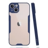 Apple iPhone 14 Plus Kılıf Platin Silikon - Lacivert