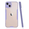 Apple iPhone 14 Plus Kılıf Platin Silikon - Lila