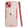 Apple iPhone 14 Plus Kılıf Platin Silikon - Pembe