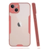 Apple iPhone 14 Plus Kılıf Platin Silikon - Pembe