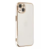 Apple iPhone 14 Plus Kılıf Volet Silikon - Beyaz