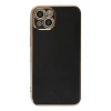 Apple iPhone 14 Plus Kılıf Volet Silikon - Siyah