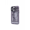 Apple iPhone 14 Pro Kılıf Apollo Magneticsafe Desenli Kapak - Apollo Mor - 1