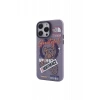 Apple iPhone 14 Pro Kılıf Apollo Magneticsafe Desenli Kapak - Apollo Mor - 2