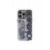 Apple iPhone 14 Pro Kılıf Apollo Magneticsafe Desenli Kapak - Apollo Şeffaf - 1