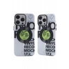 Apple iPhone 14 Pro Kılıf Apollo Magneticsafe Desenli Kapak - Apollo Şeffaf - 5
