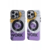Apple iPhone 14 Pro Kılıf Apollo Magneticsafe Desenli Kapak - Apollo Şeffaf - 6