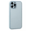 Apple iPhone 14 Pro Kılıf Coco Deri Silikon Kapak - Sky Blue