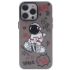 Apple iPhone 14 Pro Kılıf Desenli Kapak - Siyah - 1