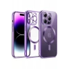 Apple iPhone 14 Pro Kılıf Kross Magneticsafe Kapak - Mor