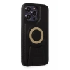 Apple iPhone 14 Pro Kılıf Merkür Magneticsafe Standlı Kapak - Siyah