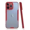 Apple iPhone 14 Pro Kılıf Platin Silikon - Kırmızı