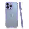 Apple iPhone 14 Pro Kılıf Platin Silikon - Lila