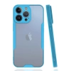 Apple iPhone 14 Pro Kılıf Platin Silikon - Mavi
