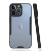 Apple iPhone 14 Pro Kılıf Platin Silikon - Siyah