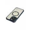 Apple iPhone 14 Pro Kılıf Prag Magneticsafe Kapak - Lacivert