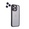 Apple iPhone 14 Pro Kılıf Roblox Lens Standlı Kapak - Mor