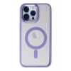Apple iPhone 14 Pro Kılıf Room Magneticsafe Silikon - Lila