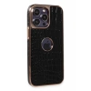 Apple iPhone 14 Pro Kılıf Snake Kapak - Siyah