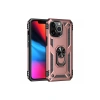 Apple iPhone 14 Pro Kılıf Sofya Yüzüklü Silikon Kapak - Rose