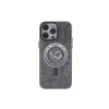 Apple iPhone 14 Pro Max Kılıf Apollo Magneticsafe Desenli Kapak - Apollo Siyah - 1