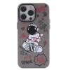 Apple iPhone 14 Pro Max Kılıf Desenli Kapak - Siyah - 1