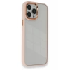Apple iPhone 14 Pro Max Kılıf Dora Kapak - Pudra