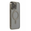 Apple iPhone 14 Pro Max Kılıf Kross Magneticsafe Kapak - Titan Gri