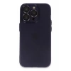 Apple iPhone 14 Pro Max Kılıf Luko Lens Silikon - Siyah
