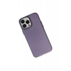 Apple iPhone 14 Pro Max Kılıf Modos Metal Kapak - Derin Mor