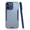 Apple iPhone 14 Pro Max Kılıf Platin Silikon - Lacivert