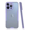 Apple iPhone 14 Pro Max Kılıf Platin Silikon - Lila