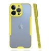 Apple iPhone 14 Pro Max Kılıf Platin Silikon - Sarı