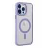 Apple iPhone 14 Pro Max Kılıf Room Magneticsafe Silikon - Lila