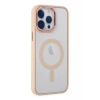 Apple iPhone 14 Pro Max Kılıf Room Magneticsafe Silikon - Pudra