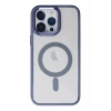 Apple iPhone 14 Pro Max Kılıf Room Magneticsafe Silikon - Sierra Blue