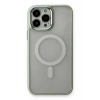 Apple iPhone 14 Pro Max Kılıf Room Magneticsafe Silikon - Su Yeşili