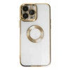 Apple iPhone 14 Pro Max Kılıf Slot Silikon - Gold