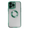 Apple iPhone 14 Pro Max Kılıf Slot Silikon - Köknar Yeşili