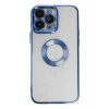Apple iPhone 14 Pro Max Kılıf Slot Silikon - Mavi