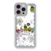 Apple iPhone 14 Pro Max Kılıf Sweet Desenli Silikon Kapak - Açık Mavi