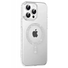 Apple iPhone 14 Pro Max Move Taşlı Magsafe Kapak - Natural Grey