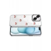 Apple iPhone 15 Fiyonk Desenli Kapak - Desen 9