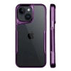 Apple iPhone 15 Kılıf Boyi Silikon Kapak - Derin Mor