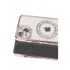 Apple iPhone 15 Kılıf Joke Simli Magneticsafe Kılıf - Pembe